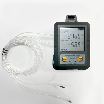 -80-400 PT100 PT1000 Termometro NTC a doppio canale GRAIO Sonda di resistenza in platino 185g