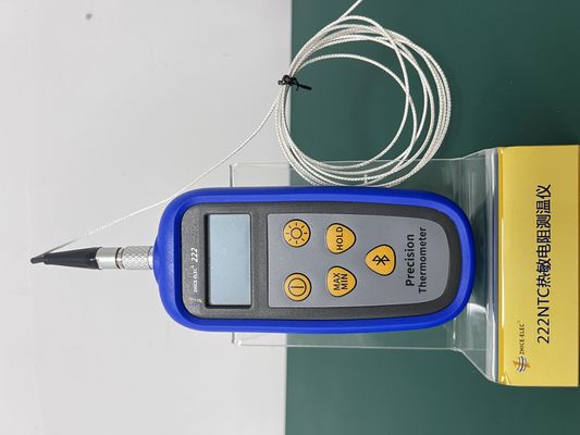 Termometri termistor monocanale impermeabili ad alta precisione con sonda da 206 g esclusi