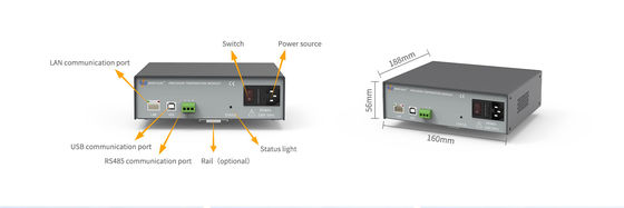 RS485 232 LAN USB 8/16/32 Modulo di misura della temperatura di precisione di canale di resistenza al platino