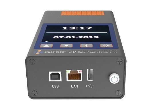 Unità portatile portatile di acquisizione dati a 16 canali per la scansione della temperatura in loco