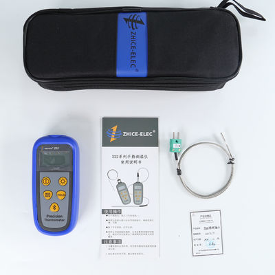 142*61*28mm GRAY Bimetal Alarm Industrial Long Stem Temperature Testing Meter con sonda