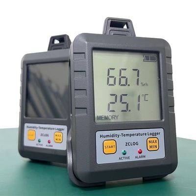 Industria farmaceutica Display LCD WIFI Registratore di dati di temperatura e umidità con sensore 97*72*31mm