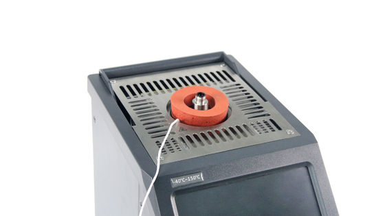 Calibratore di temperatura multifunzione accurato 33-350 C Calibrazione del bagno Calibratore a blocco di pozzo asciutto con controllo della zona tripa