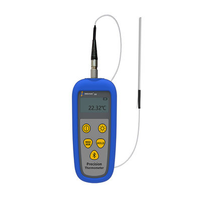 Termometro RTD monocanale di portata industriale universale a 0,05 gradi con Bluetooth