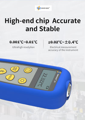 Termometro NTC digitale portatile a canale singolo con precisione del sensore a 142*61*28 mm