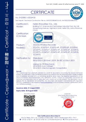Segnalatore di dati di temperatura e pressione wireless ad alta precisione Zhice-elec ZC02TPS con adattatore