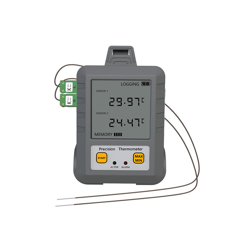 97*72*31mm Termometro NTC a doppio canale per apparecchiature di prova di temperatura ad alta precisione