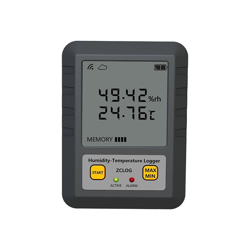 Segnalatore di dati LCD ad alta precisione con supporto ODM per temperatura e umidità