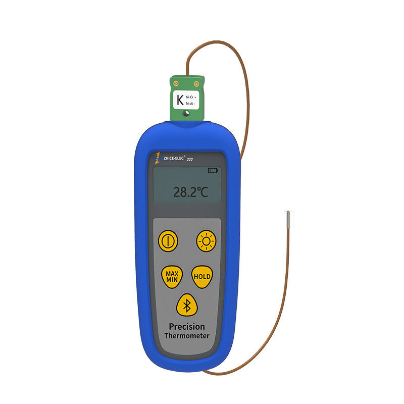 Display retroilluminato termometro a termocoppia di tipo K con Bluetooth e alta risoluzione